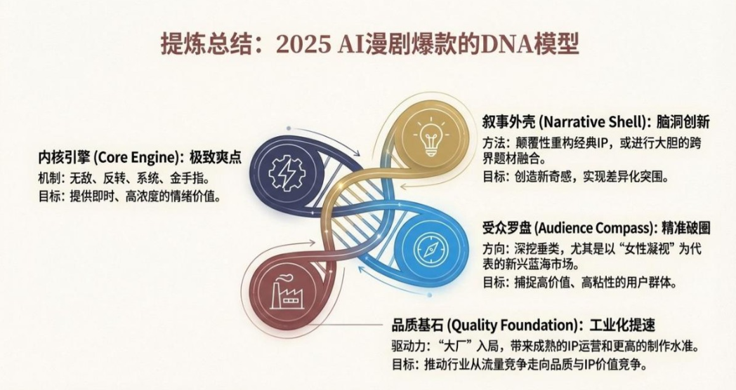 2025封神之作，14部播放破亿，爆款AI漫剧，年终大盘点！