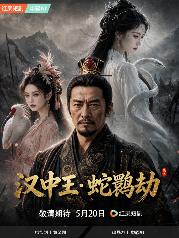 5.20号！红果首播！中软制作汉中首部文旅AI短剧《汉中王：蛇鹮劫》开启东方奇幻文旅新篇章